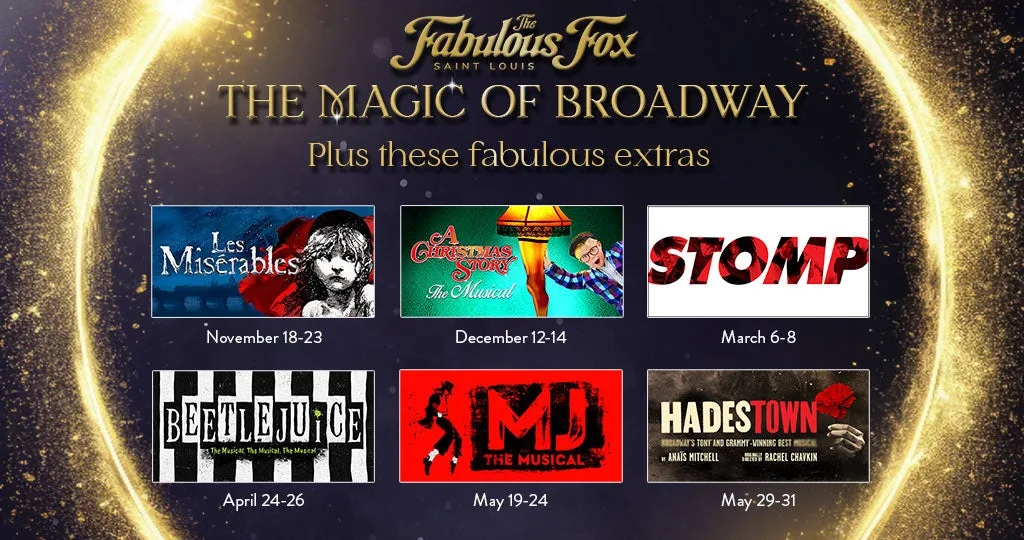 2025-2026 Fox Theatre Broadway Extras
