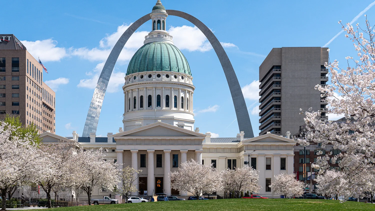 The Old Courthouse in St. Louis, Missouri.