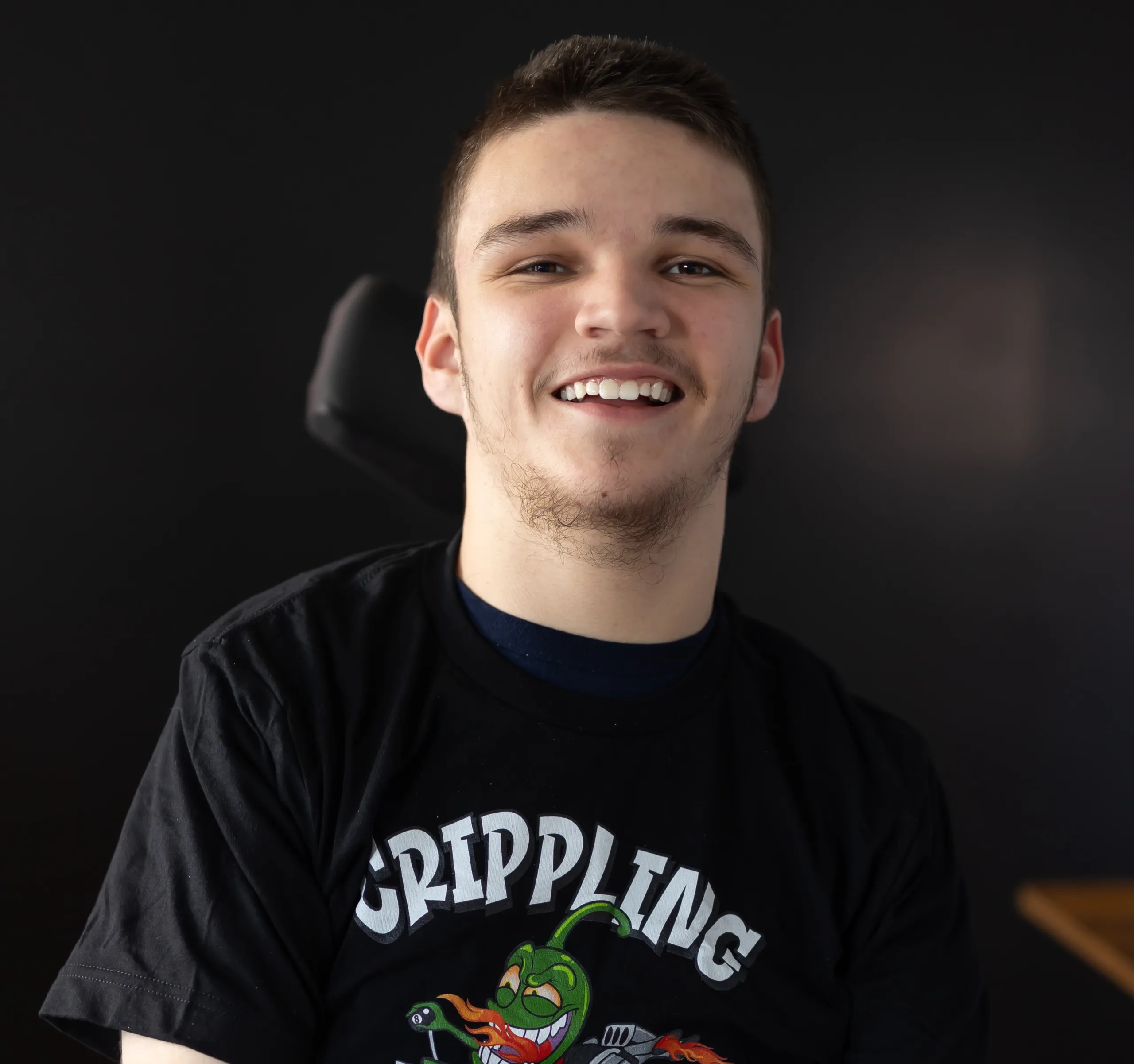 Founded in 2023 by Drew Davis, who has cerebral palsy, St. Louis-based Crippling Hot Sauce produces a variety of fiery flavors with a sense of humor that Davis says is common among people in the disabled community