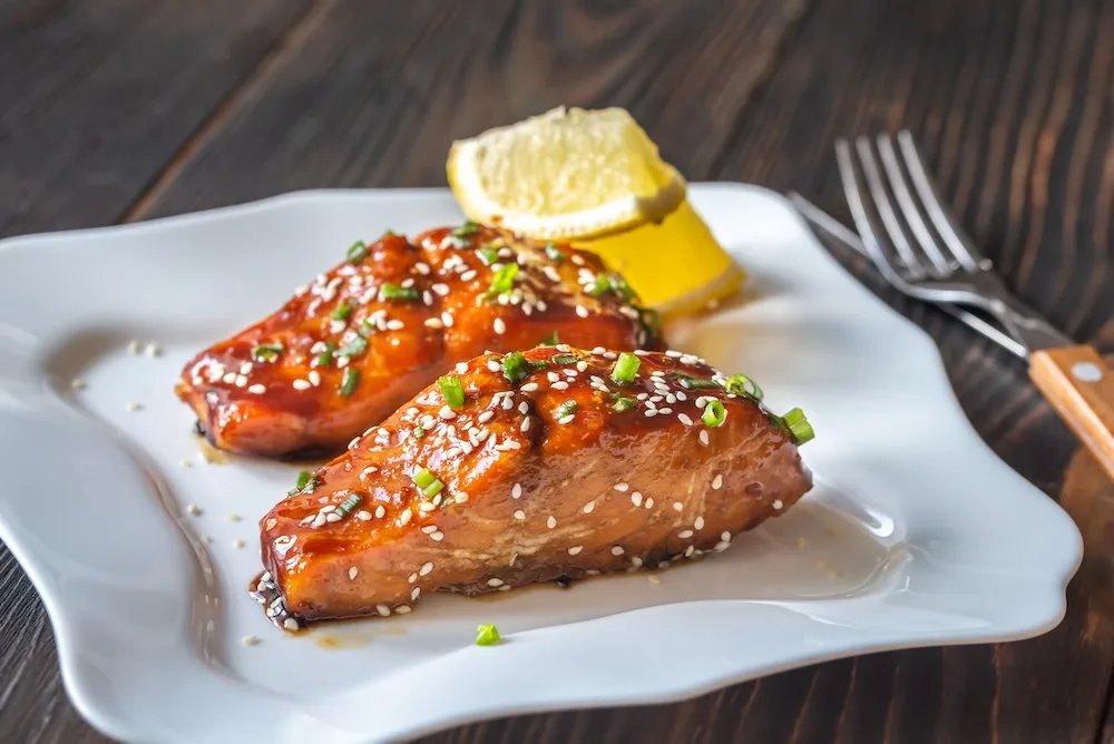 Teriyaki salmon
