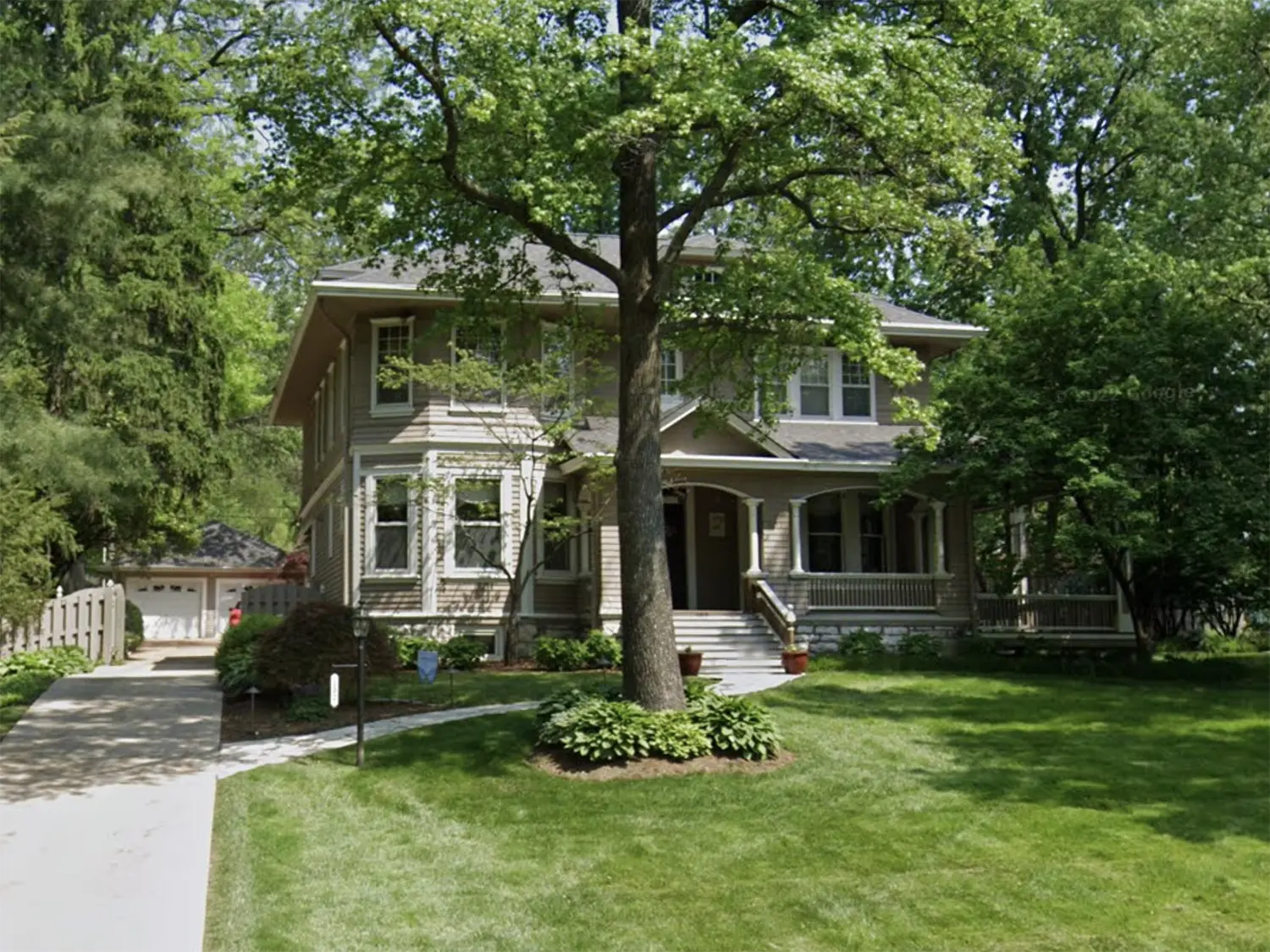 Webster University's chancellor's house at 102 Mason Avenue in Webster Groves