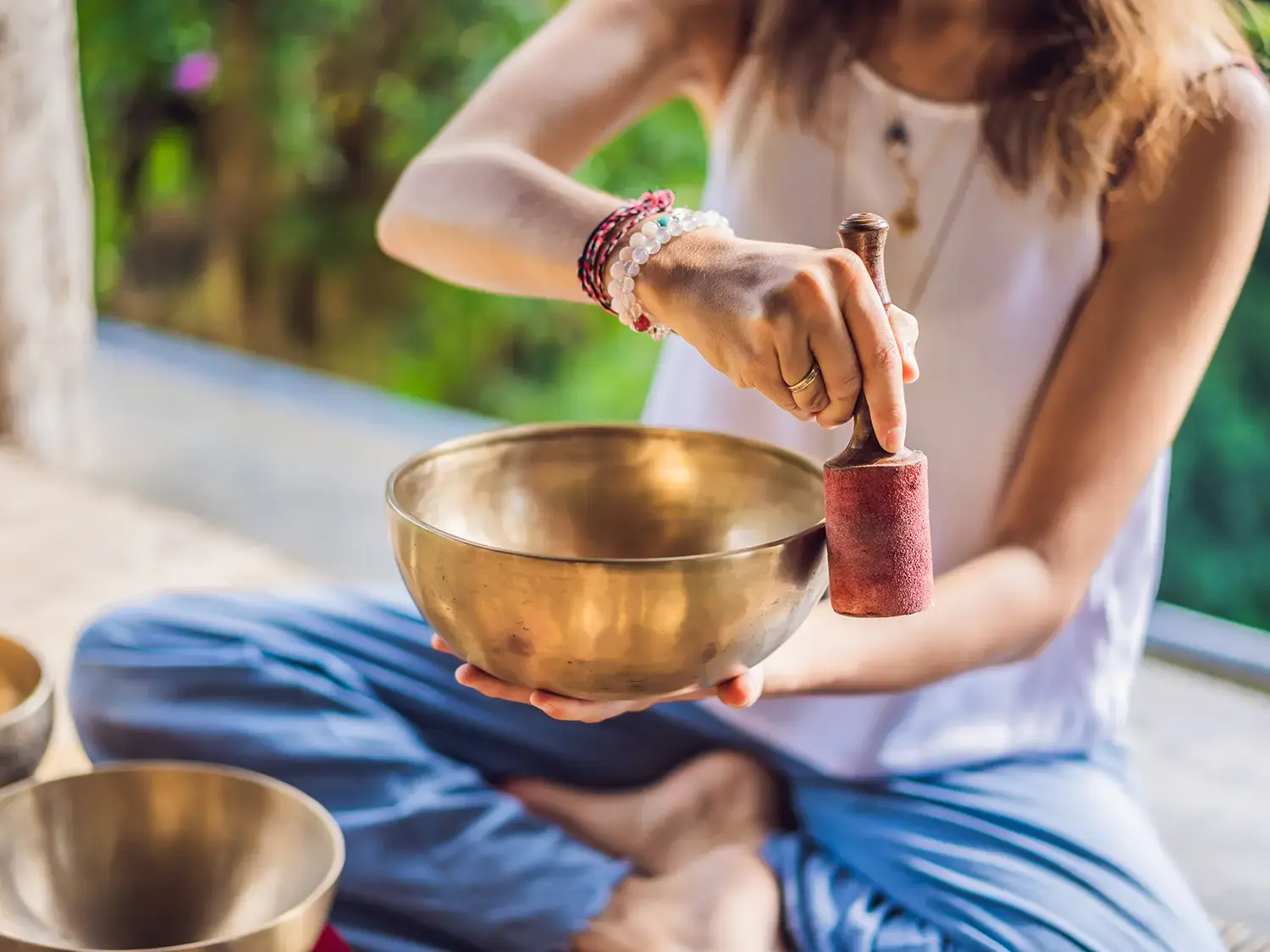 Sound baths are a form of vibration- and frequency-based therapies