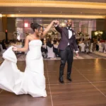 Lauren and Marcus Lee's first dance.