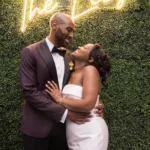 Lauren and Marcus Lee wedding sign