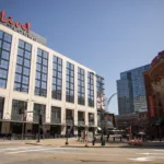 Lauren and Marcus Lee were married at Live! by Loews St. Louis.