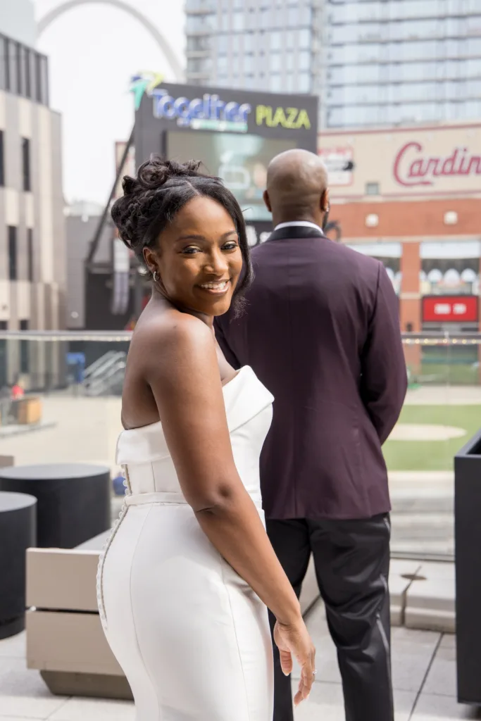 Lauren and Marcus Lee wedding view