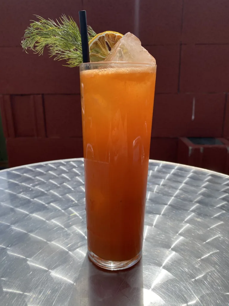 The What's Up Doc? cocktail from The Royale