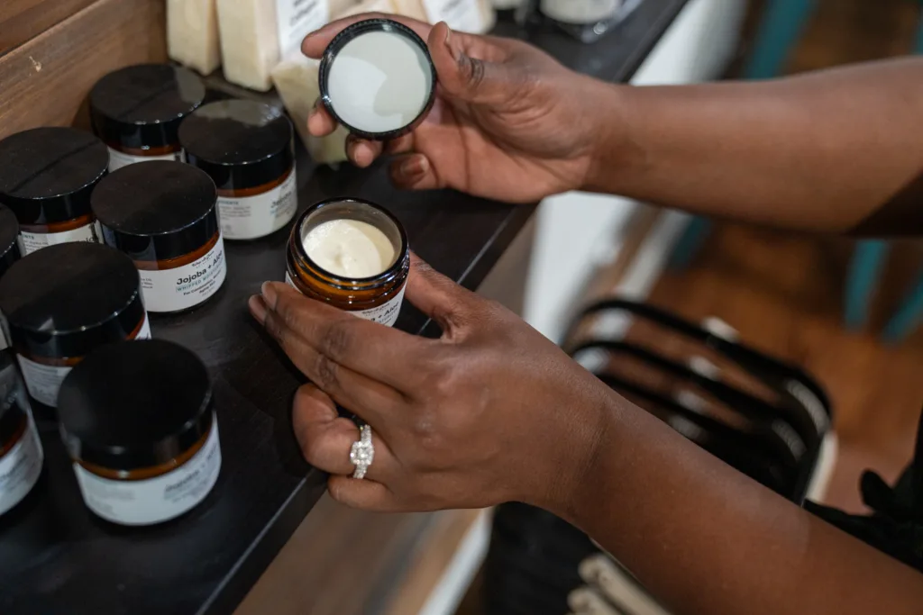 Jojoba + Aloe moisturizer.