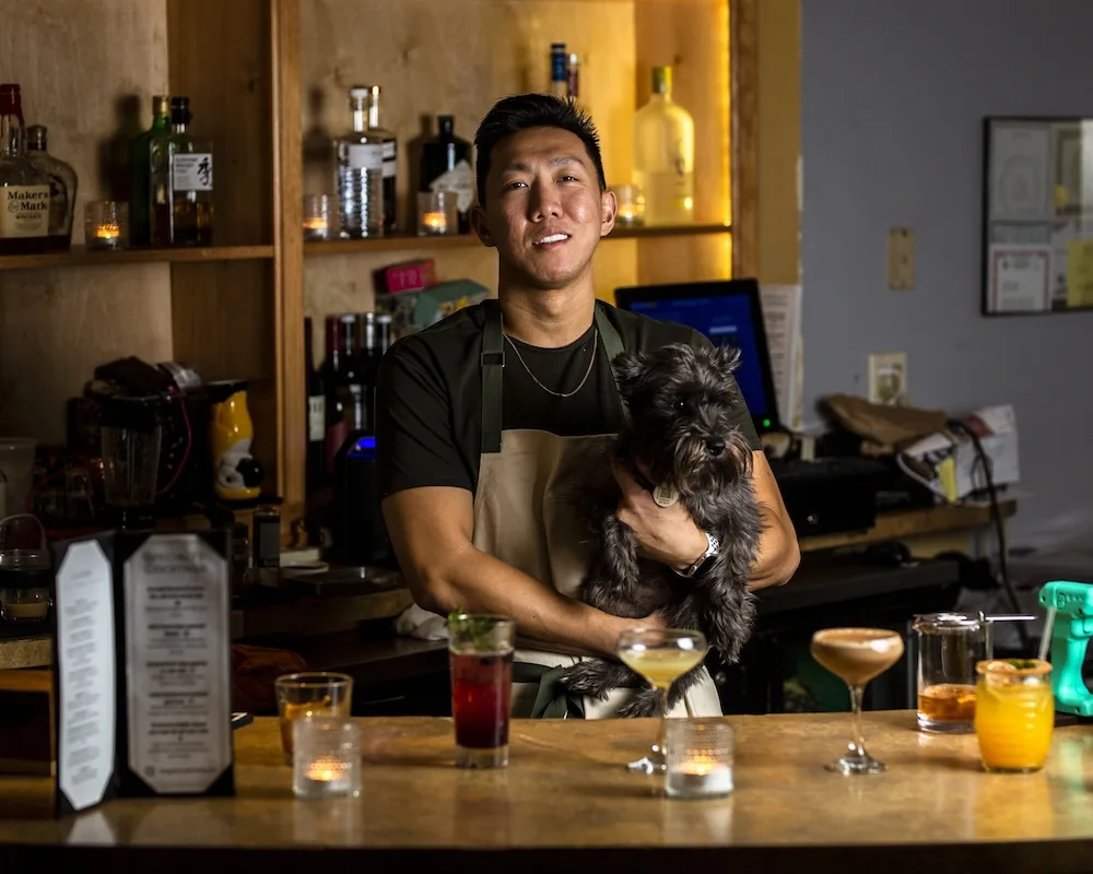 Mixologist Eddie Hsia