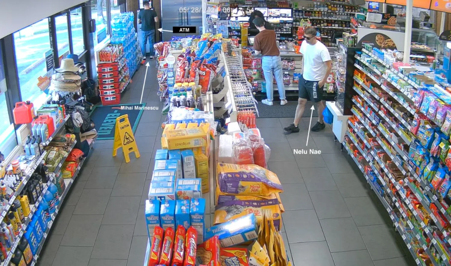 Inside the 7-Eleven in South St. Louis.