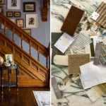 interior space and color palette