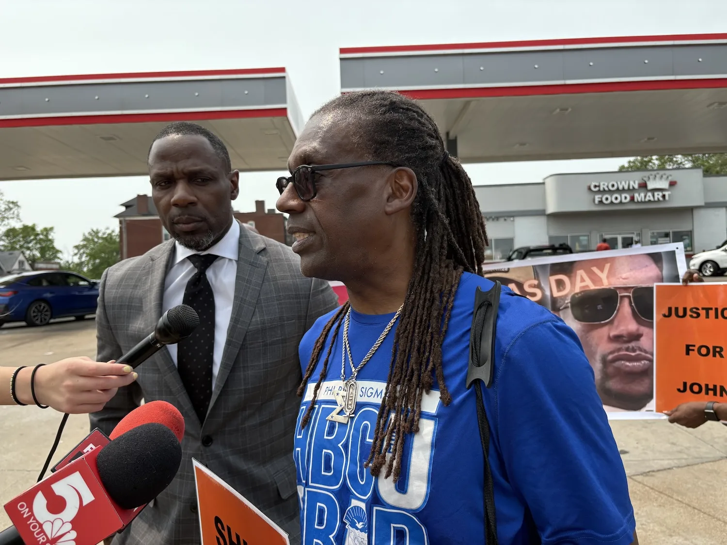 Attorneys Jermaine Wooten, left, and Jerryl Christmas.
