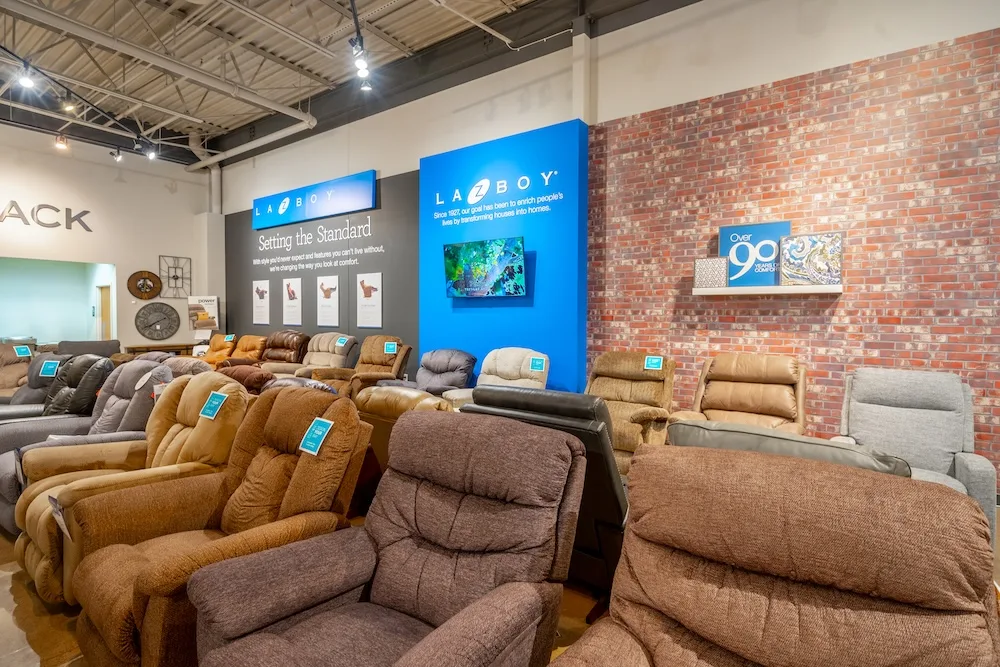 Slumberland's recliner offerings
