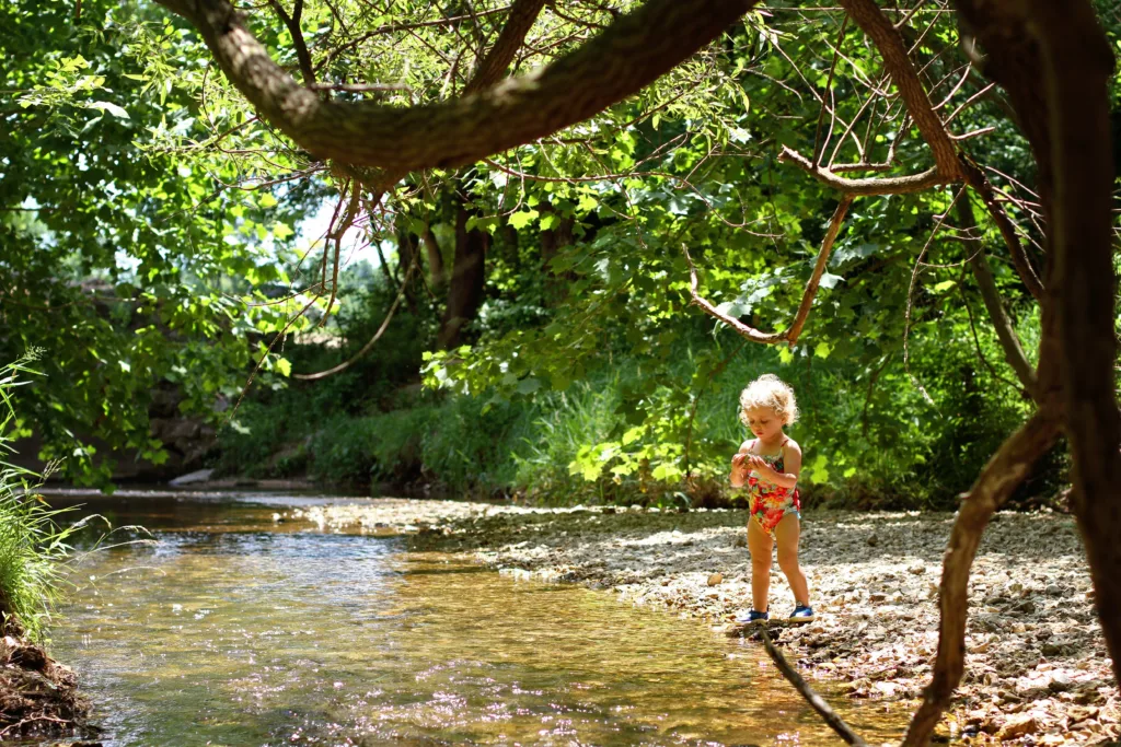 Castlewood State Park creek