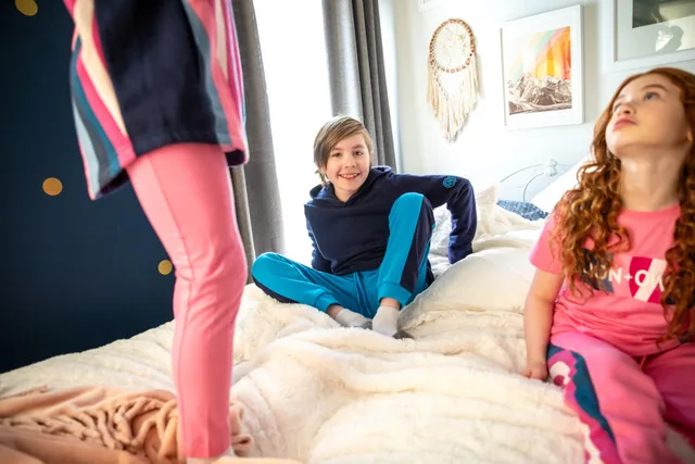 Lion+Owl clothing includes leggings, sweatshirts, T-shirts, and more.