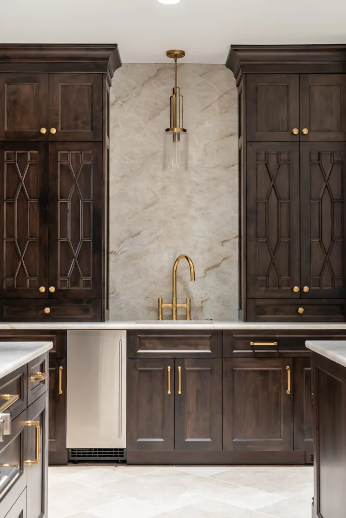 Kitchen remodel featuring lighting by Metro Lighting, illuminating the space with warm, intentional design.