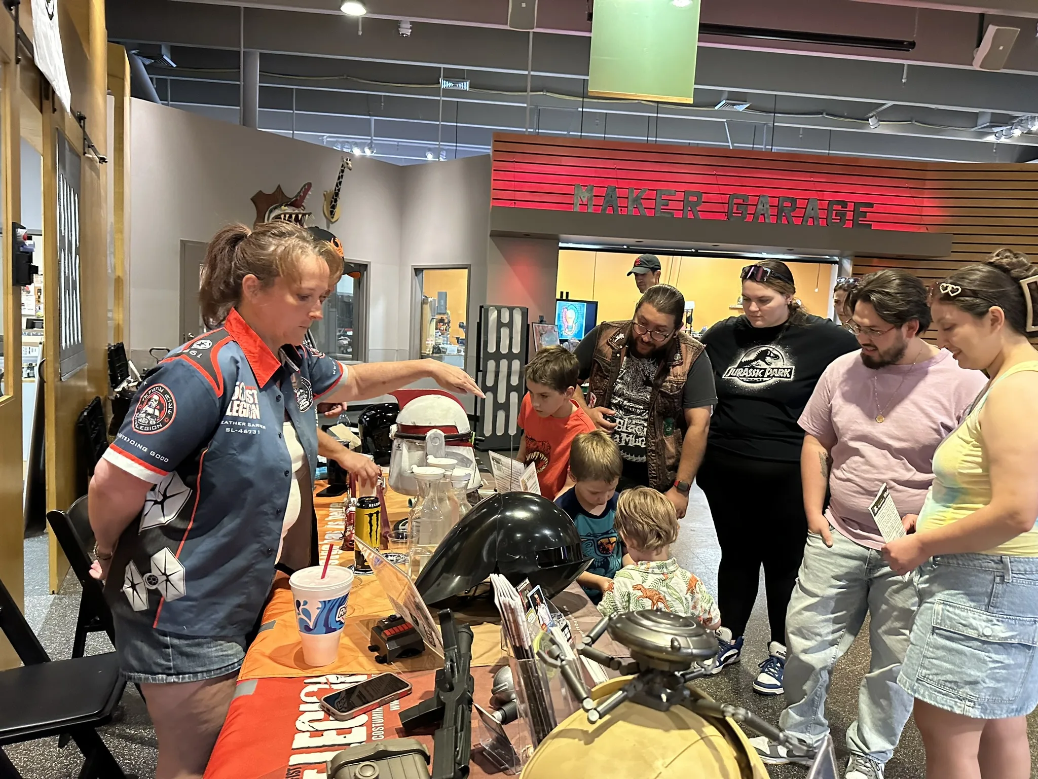 Saint Louis Science Center SciFest Costume-Making Display