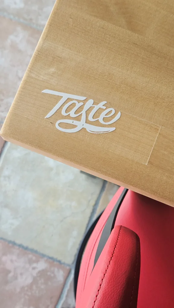 Taste_table detail
