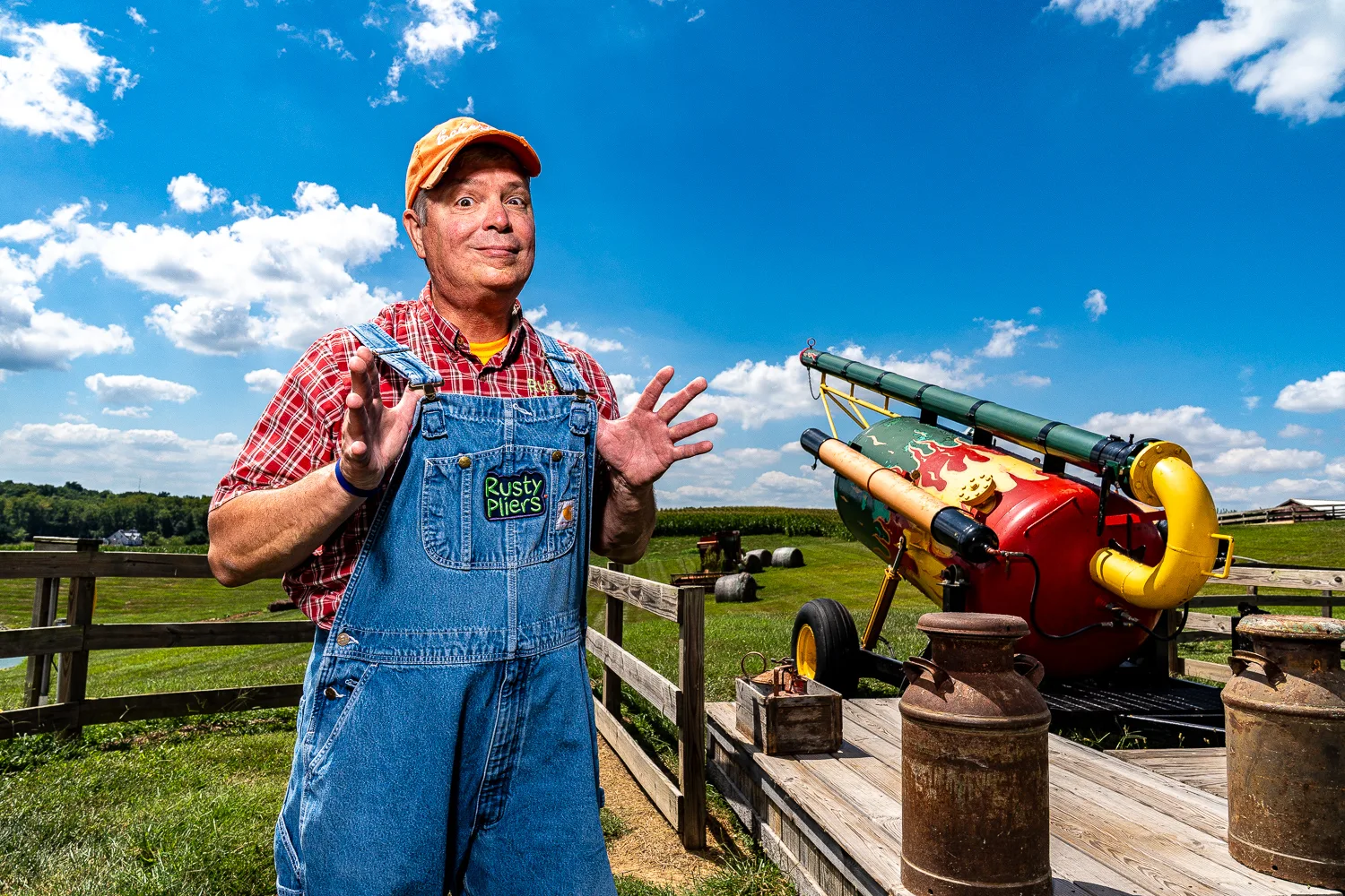 Meet Rusty Pliers: The folksy, familiar face at Eckert’s Millstadt Fun Farm