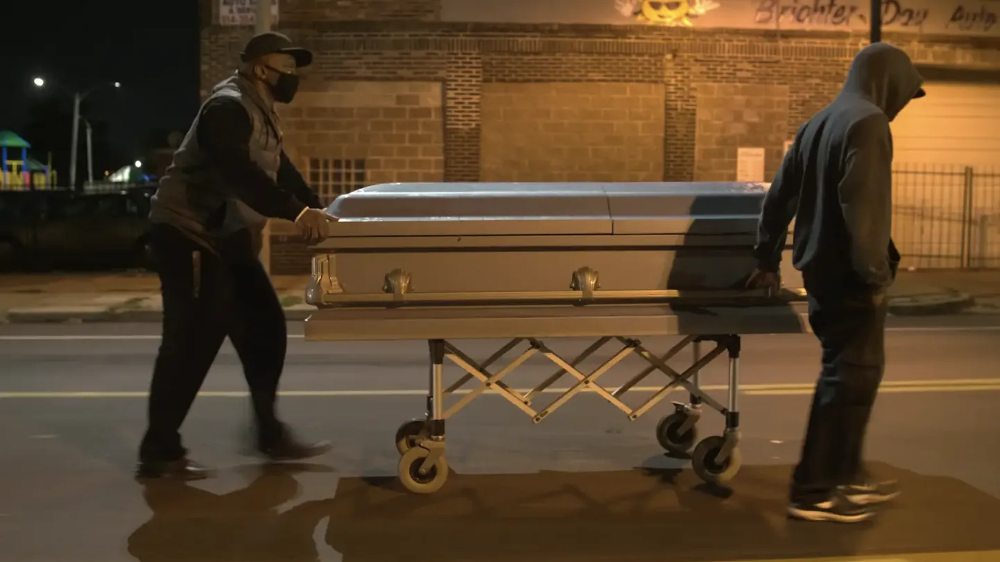 Still from documentary 'Catching Bullets,' directed by Ben Scholle.