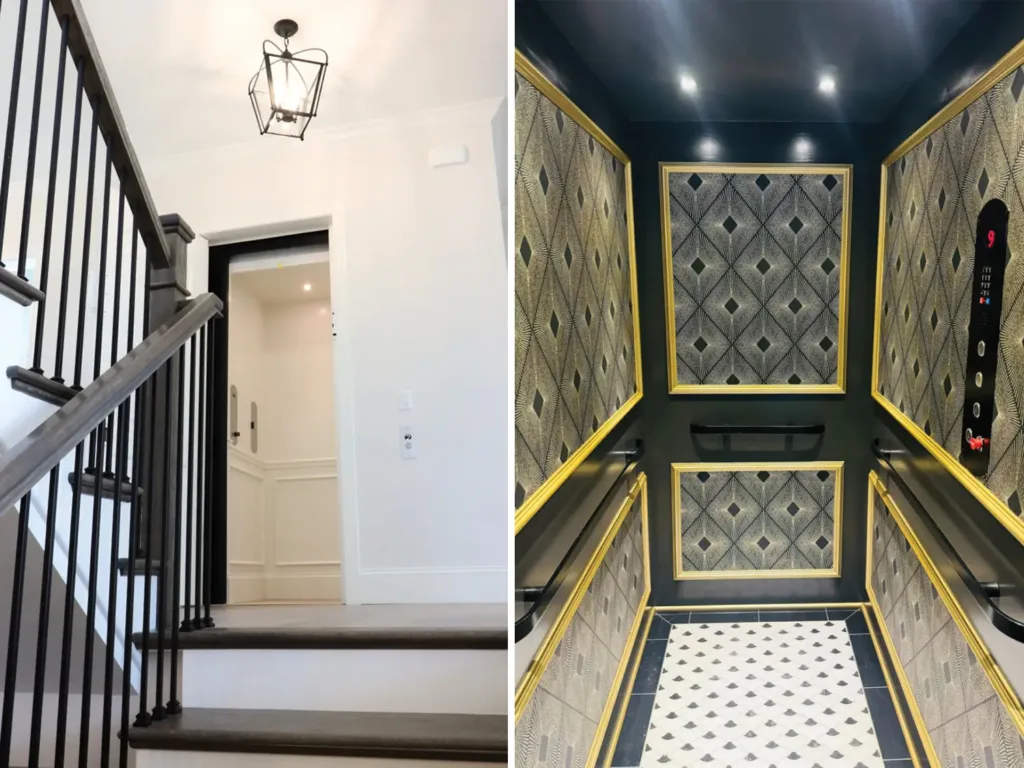 Traditional elevators installed by Country Home Elevator