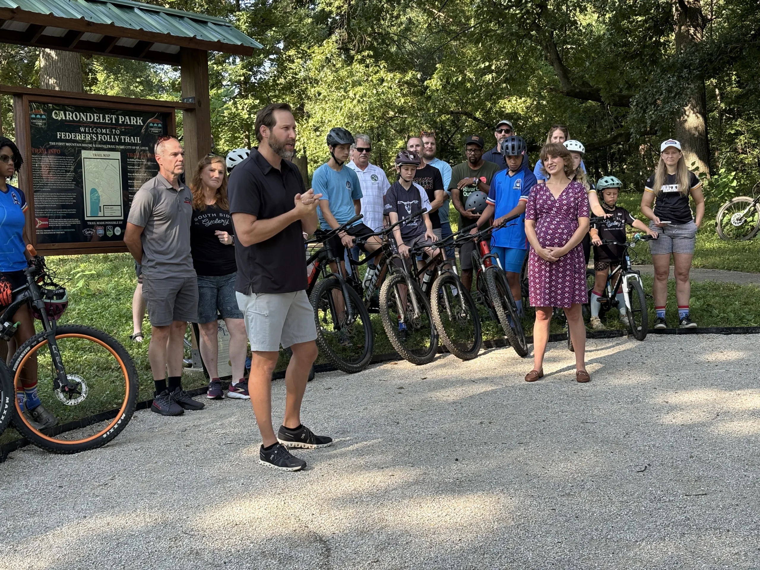 St. Louis city now has its first mountain bike trail: Federer’s Folly