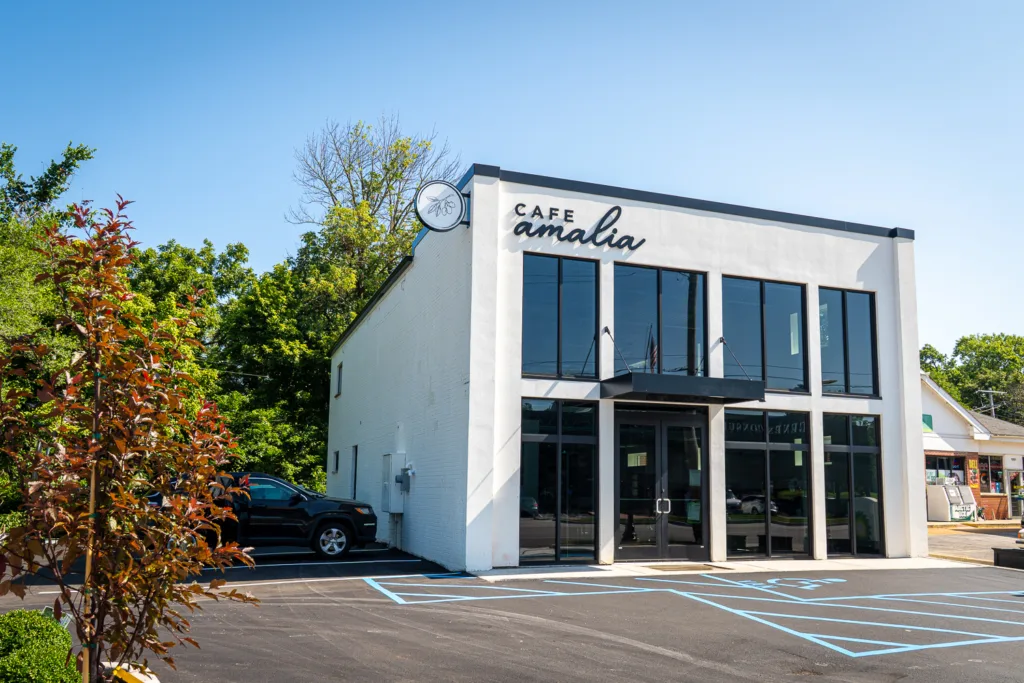 Cafe Amalia in Kirkwood, MO.