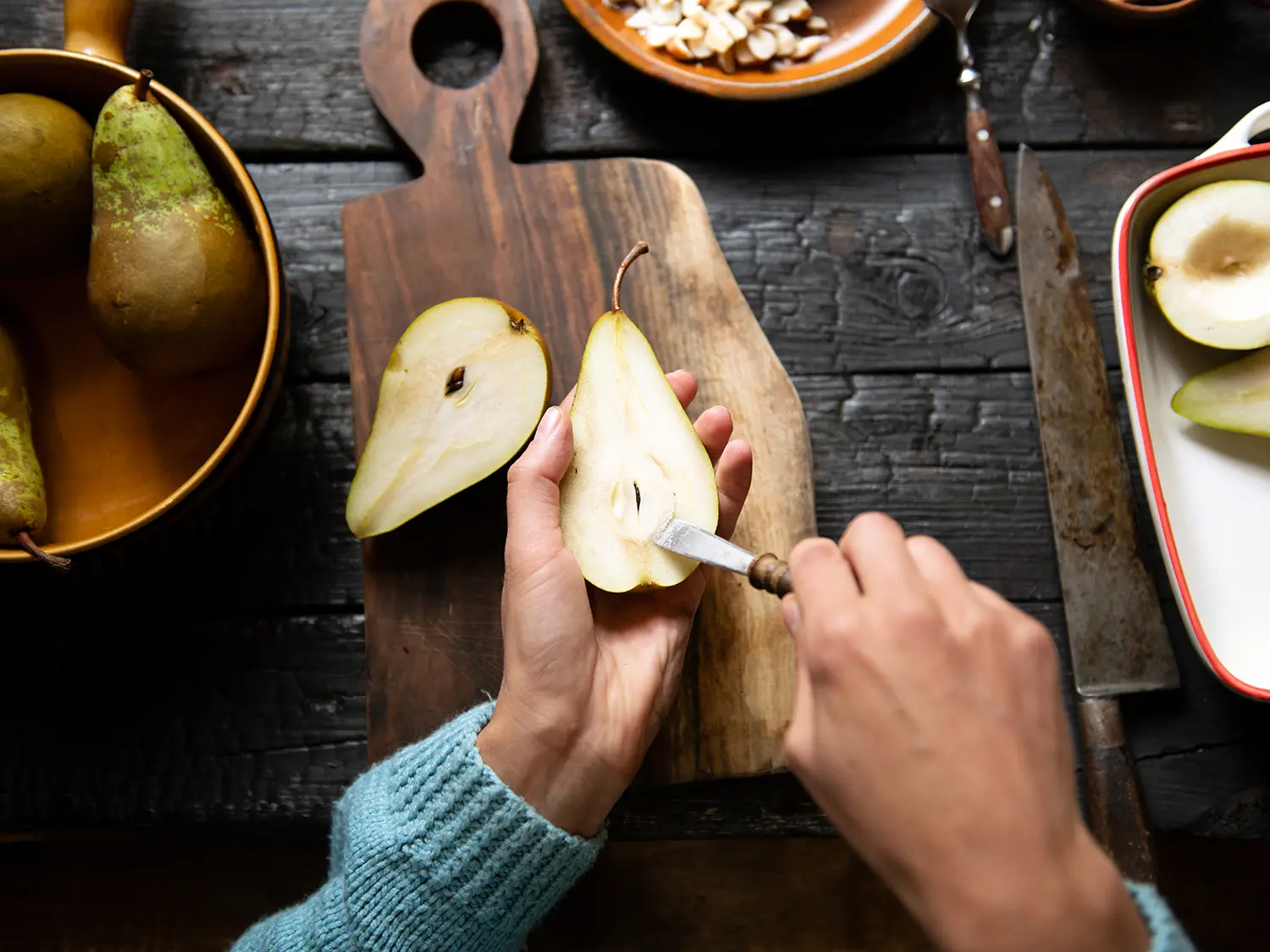 Cooking with pears