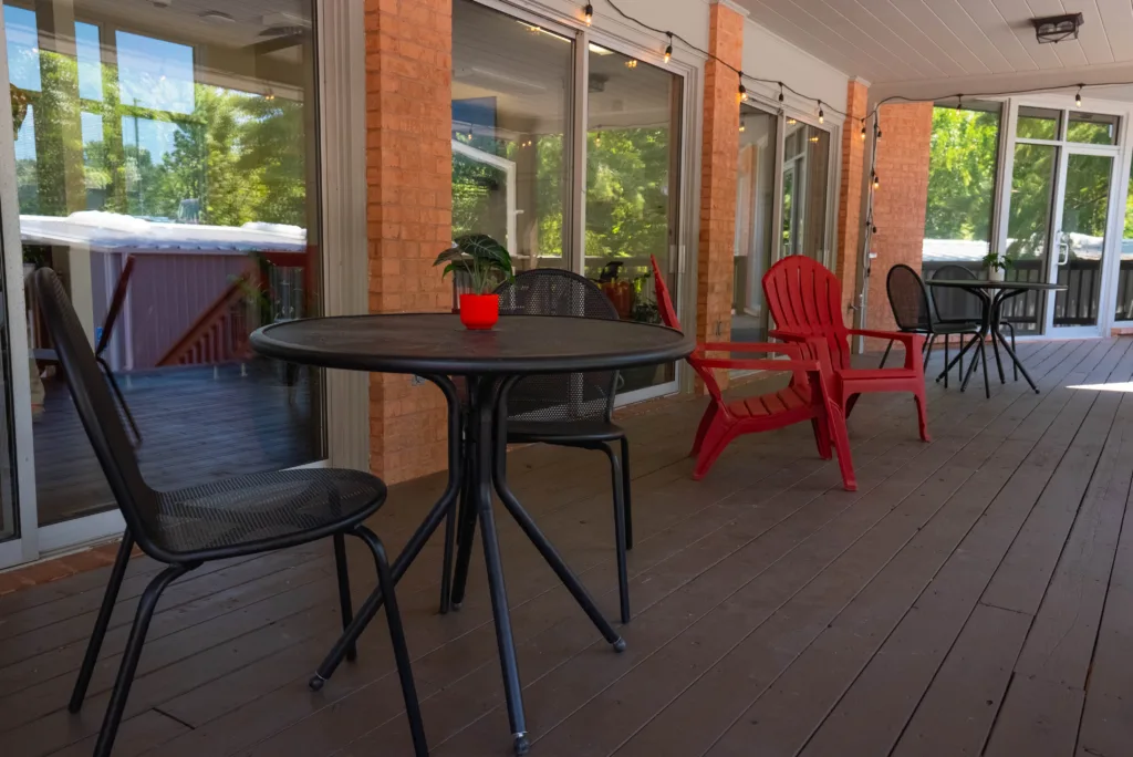 Maryville University McNally House outdoor space