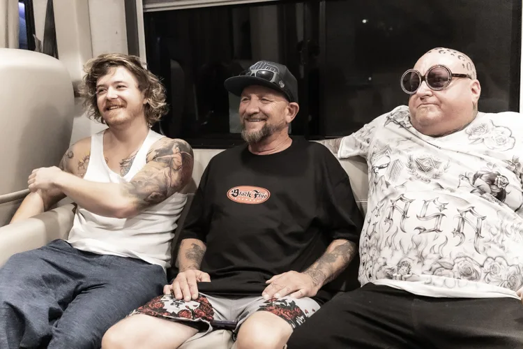 Sublime's Jakob Nowell, Bud Gaugh, and Eric Wilson.