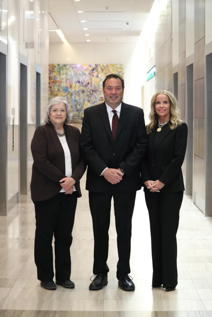 Virginia Kase, Client Relationship Manager; Mike Dressel, Stifel Financial Advisor; and Amy Dressel, Senior Client Service Associate