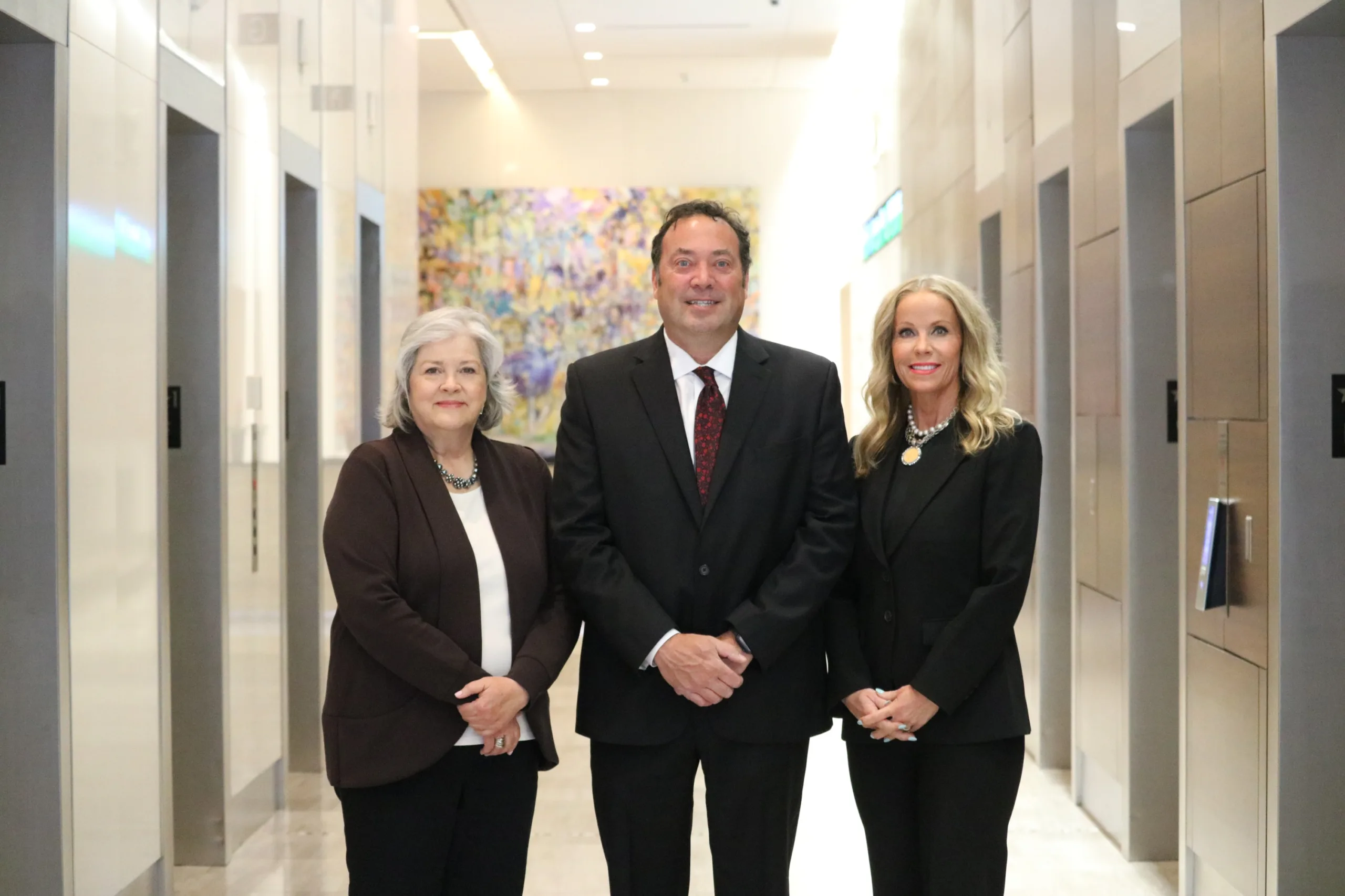 Virginia Kase, Client Relationship Manager; Mike Dressel, Stifel Financial Advisor; and Amy Dressel, Senior Client Service Associate