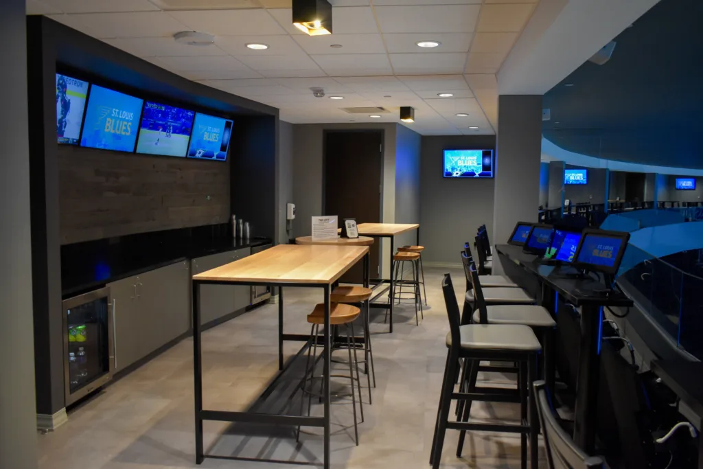 Inside The Loft at Enterprise Center.