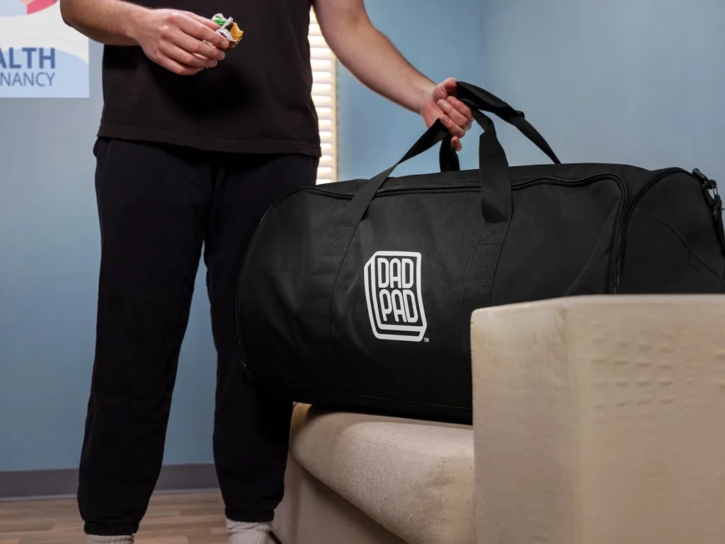 Dad Pad was invented to make hospital overnights a bit easier on new fathers.