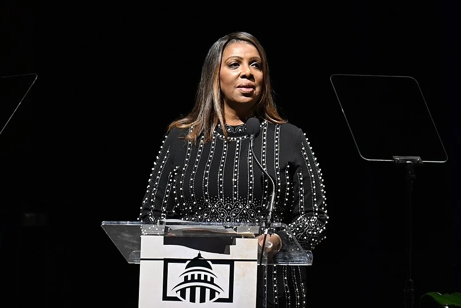 New York attorney general Letitia James.