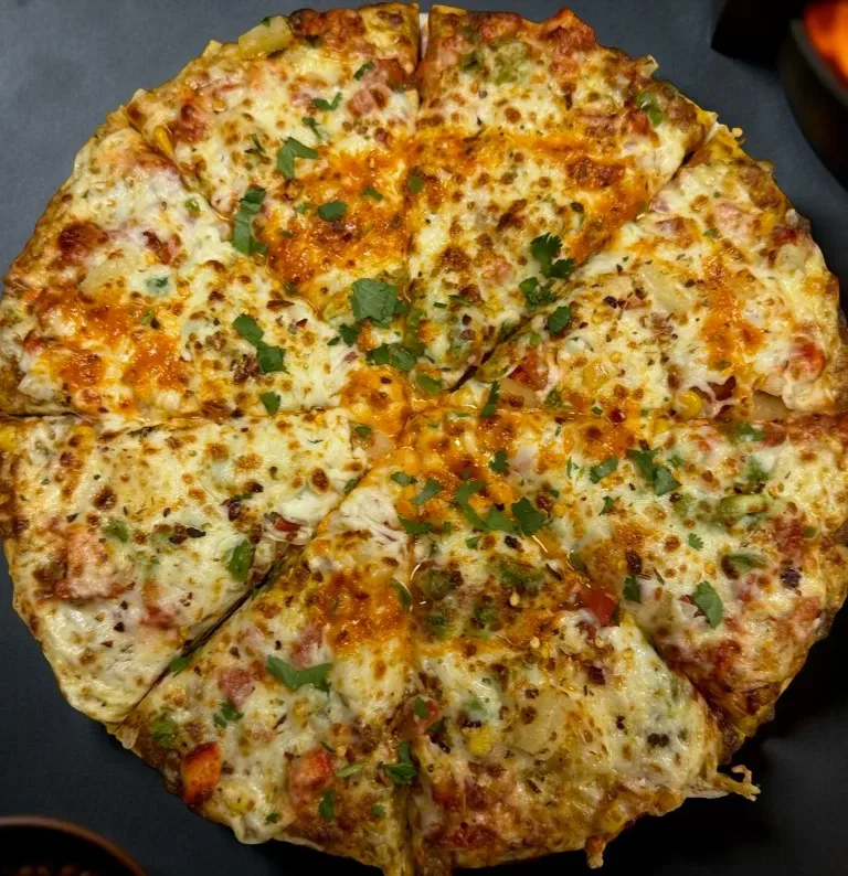 Tikka masala pizza - Tikka Tangy