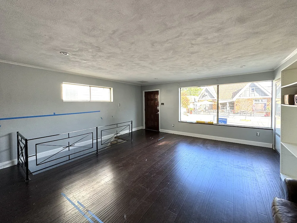 Before photos of Alex and Brandon Eads home on The Hill. What began as a 1,200-square-foot bungalow was transformed into a stunning three-story, 3,000-square-foot dream home rebuilt from the basement up.