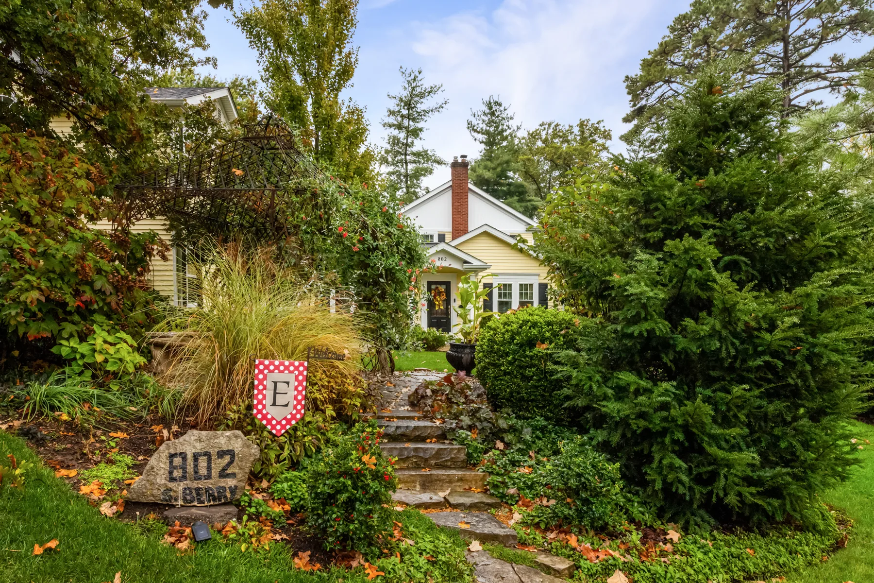 A Webster Groves home on 802 S Berry Road