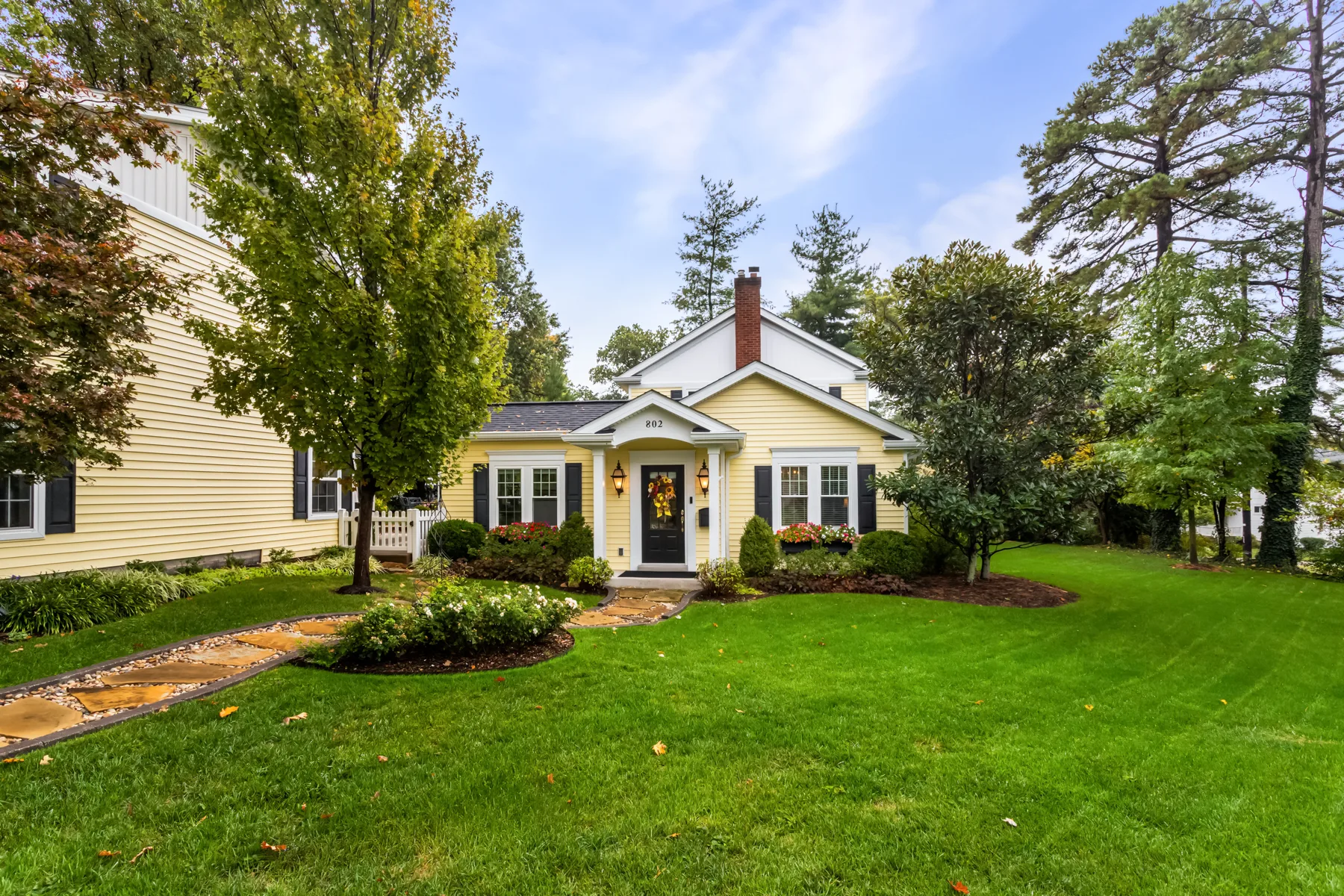 A Webster Groves home on 802 S Berry Road