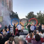 Olympic Rings ceremony