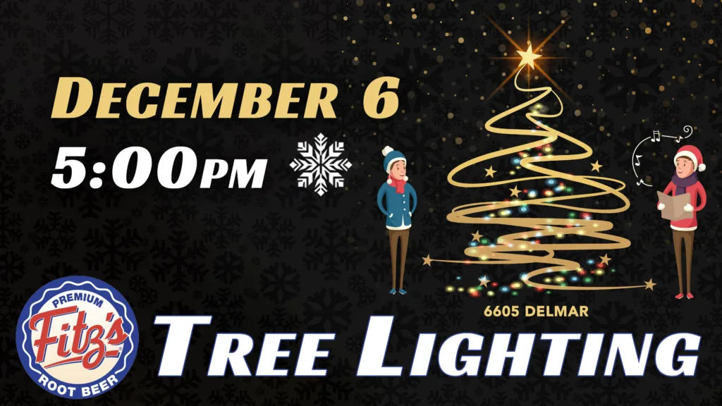 Fitz's Tree Lighting Ceremony will take place on December 6, 2025.