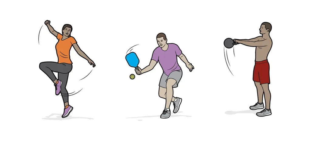 Workout Routines Dance Rec Leagues Pickleball HIIT Crossfit