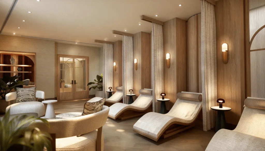 The Spa at Four Seasons Hotel St. Louis' renovation is expected to be complete by the end of April 2026.