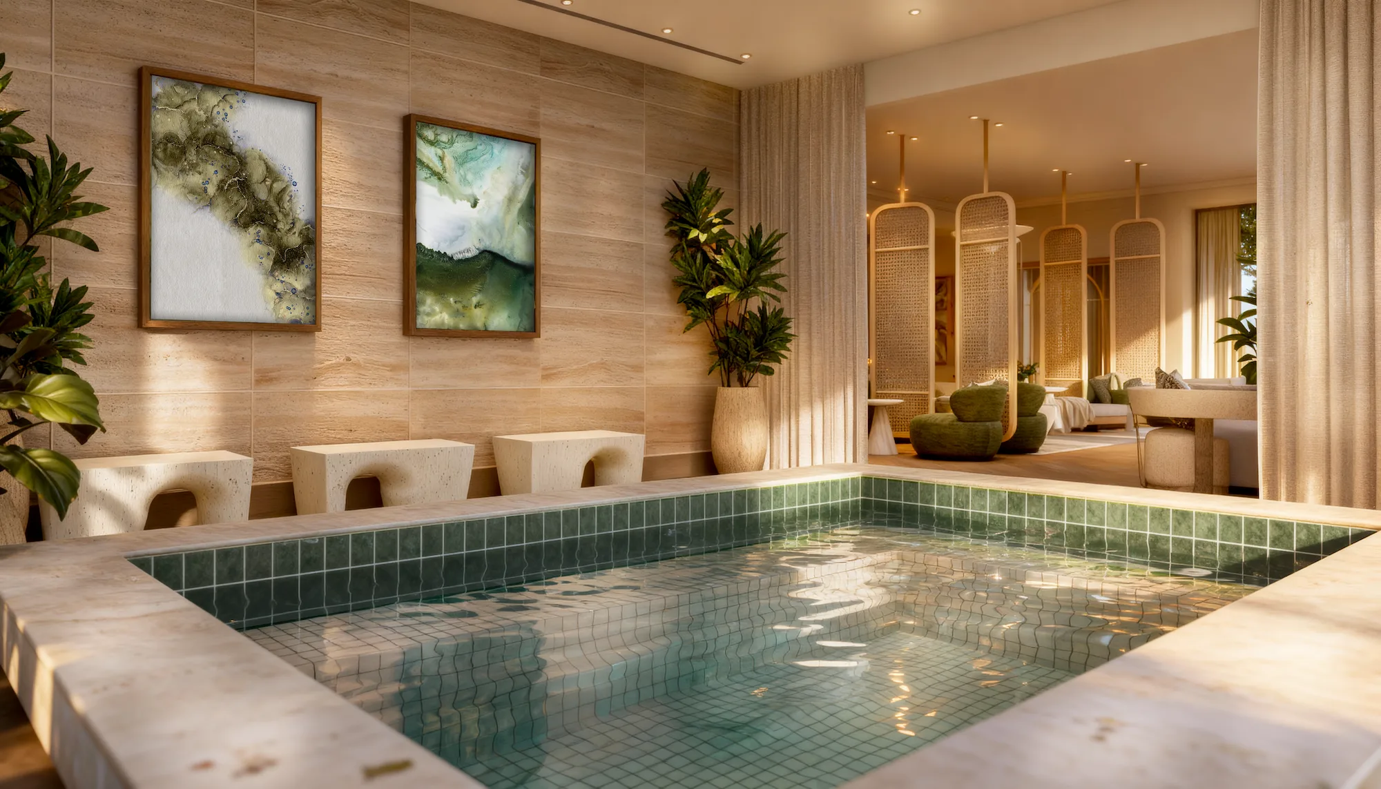 The Spa at Four Seasons Hotel St. Louis' renovation is expected to be complete by the end of April 2026.