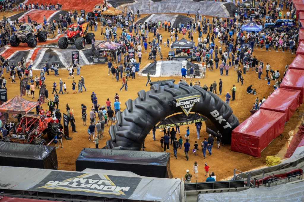 Monster Jam Pit Party