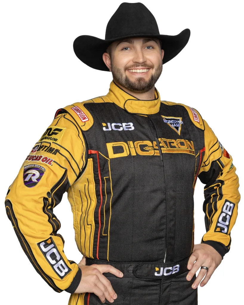 Monster Jam driver Tristan England