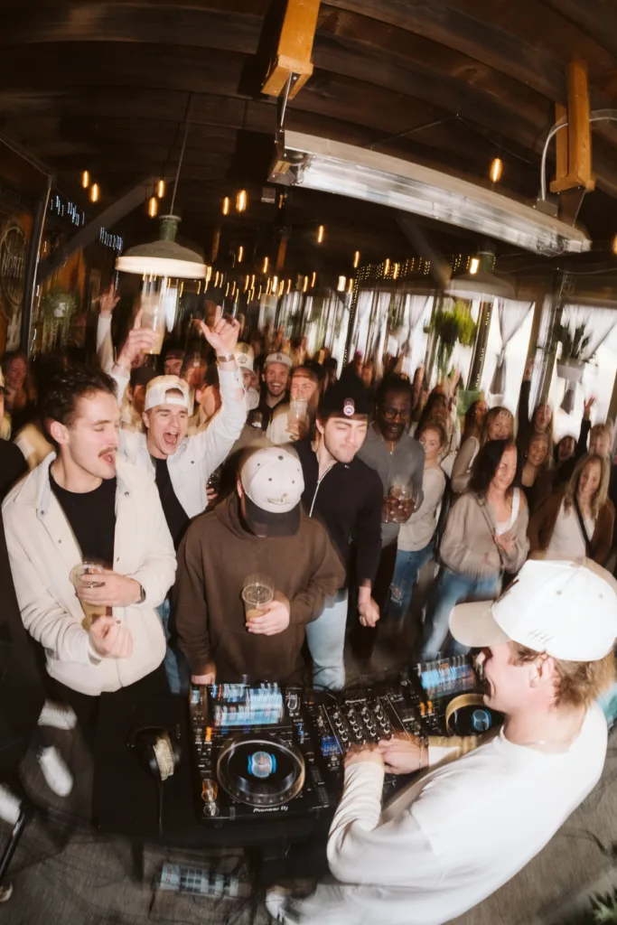 Sunday House Club coffee shop dance party in St. Louis, Missouri
