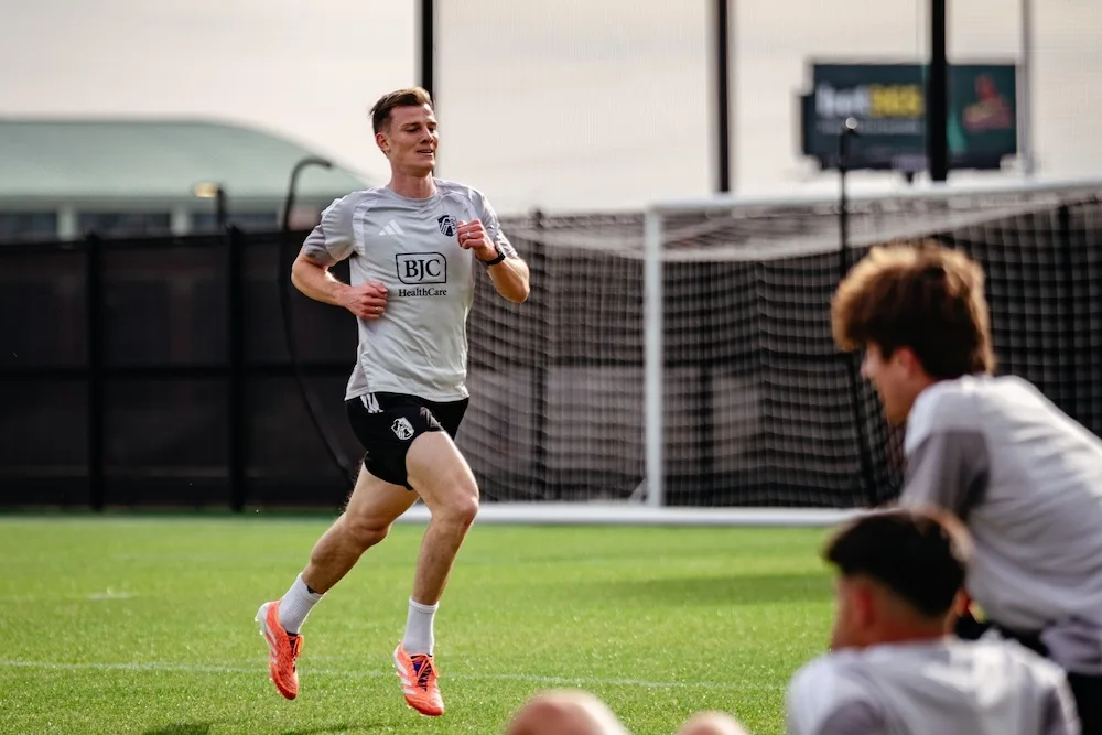 CITY SC midfielder Chris Durkin