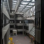 An empty lobby.