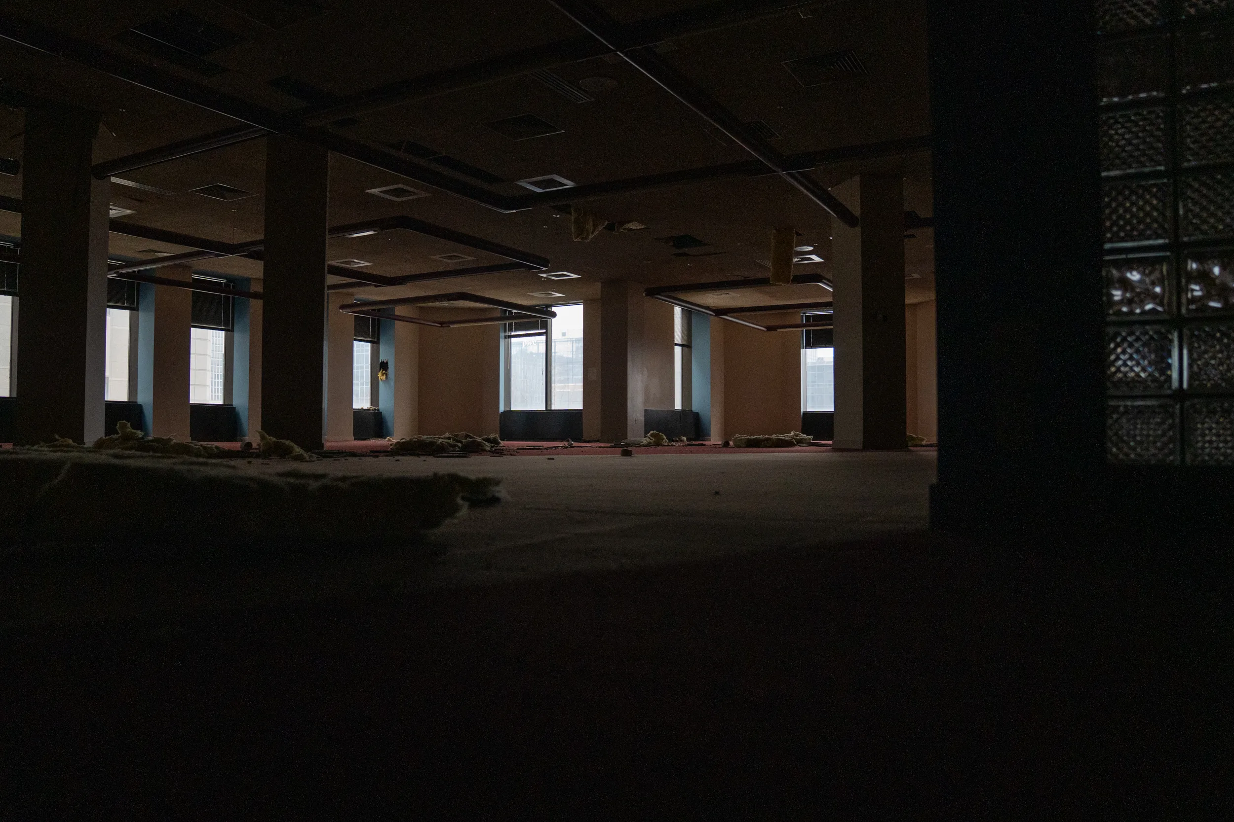 An empty floor